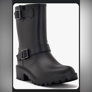 Nine West faux leather riding boots